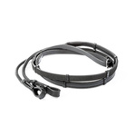 Wodze skórzano-gumowe ze stoperami Kavalkade - szerokość 16 mm