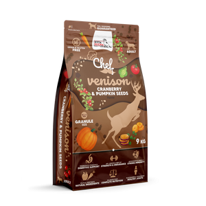 Sucha karma dla psa Syta Micha - Dziczyzna, żurawina i pestki dyni 9kg