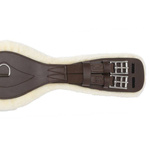 Popręg ujeżdżeniowy z futrem Kavalkade Foster Comfort Faux fur