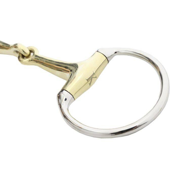 Wędzidło oliwkowe Kavalkade KavalBits - pojedynczo łamane, grubość 12 cm