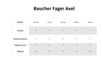 Baucher FAGER Axel Sweet Gold - podwójnie łamany
