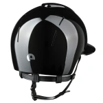 Kask jeździecki z szerokim daszkiem KEP Italia Smart Nova Polish Black