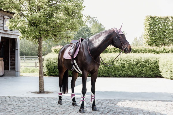 Ochraniacze przednie z futrem Kentucky Horsewear Bamboo Elastic