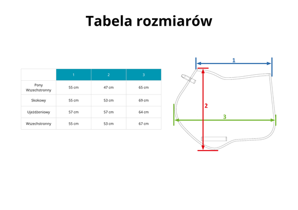 Czaprak wszechstronny HKM Daphne