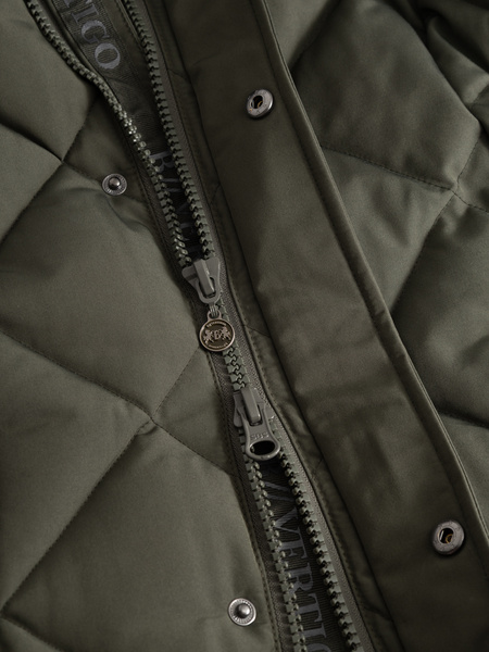 Długi płaszcz jeździecki B/Vertigo Gem Waxy Padded