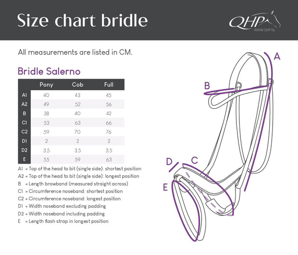 Ogłowie anatomiczne QHP Salerno