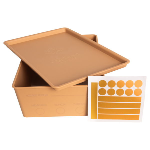 Pojemnik na paszę z pokrywką Grooming Deluxe