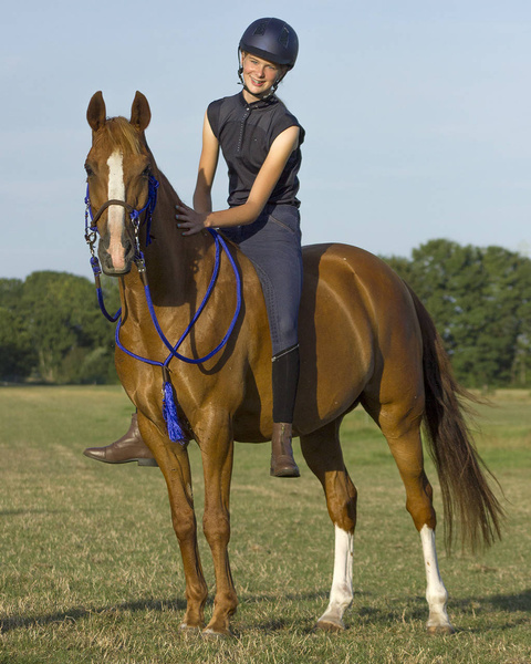 Kantar sznurkowy z wodzami i cordeo QHP Liberty