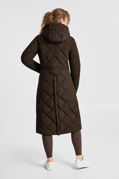 Długi płaszcz jeździecki B/Vertigo Gem Waxy Padded