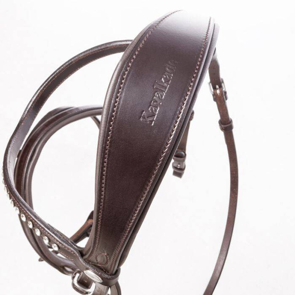 Ogłowie z nachrapnikiem szwedzkim Kavalkade Charlotte