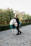 Derka stajenna dla kucyka Kentucky Horsewear Show Rug Velvet 160g
