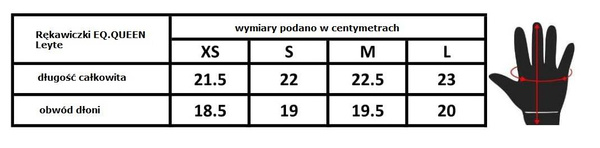 Rękawiczki EQ.QUEEN Leyte