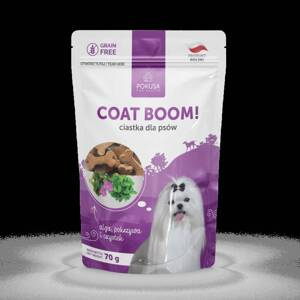Ciastka dla psa Pokusa Coat Boom!