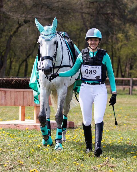 Pokrowiec na numerek startowy na cross QHP