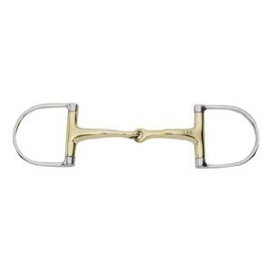 Wędzidło D-ring Kavalkade KavalBits - pojedynczo łamane