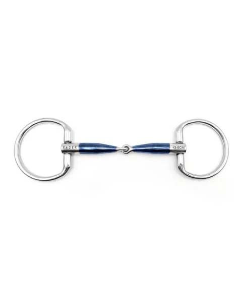 Wędzidło oliwkowe FAGER Elias - pojedynczo łamane