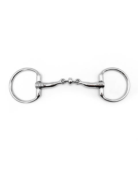 Wędzidło oliwkowe FAGER Tanja Basic Line - podwójnie łamane