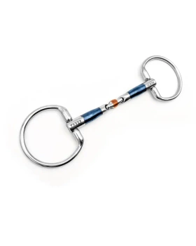 Wędzidło oliwkowe FAGER John Sweet Iron - podwójnie łamane