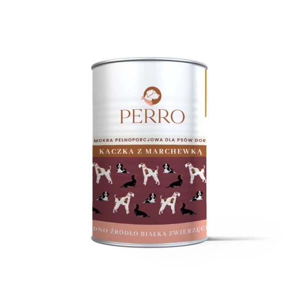 Karma mokra Perro - Kaczka z marchewką