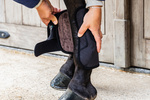 Ochraniacze crossowe z futrem Kentucky Horsewear Eventing Boots 3D Air Flow Skin Friendly - przody