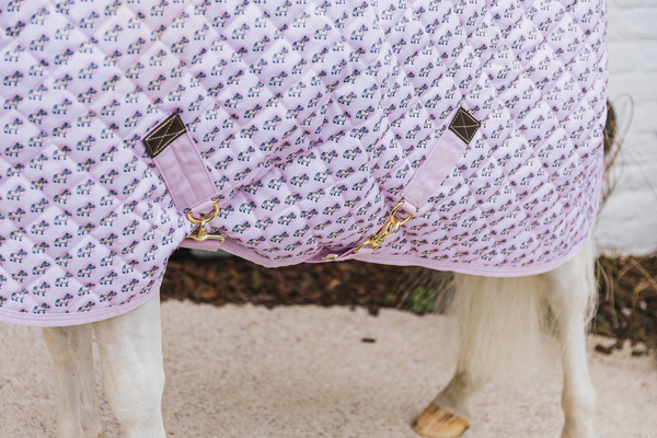 Derka stajenna dla kucyków Kentucky Horsewear Show Rug Sammy 160g