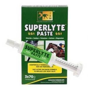 Elektrolity dla koni w paście TRM Superlyte Paste - 3x70g
