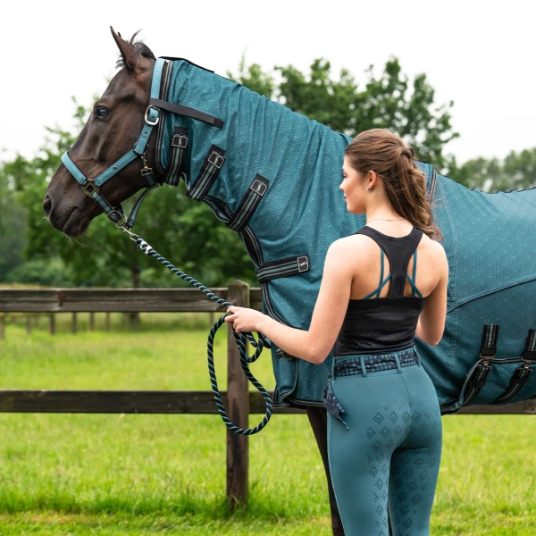 Legginsy z pełnym lejem silikonowym QHP Micah