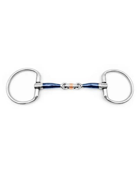 Wędzidło oliwkowe FAGER Martin Sweet Iron - podwójnie łamane