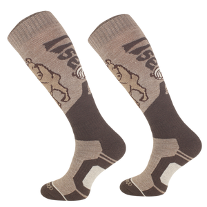 Podkolanówki jeździeckie z wełny merynosa Comodo Merino