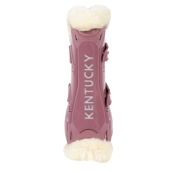 Ochraniacze przednie z futrem Kentucky Horsewear Bamboo Elastic