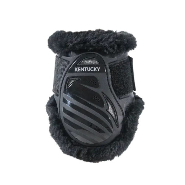 Ochraniacze tylne z futrem Kentucky Horsewear Young Horse TPU