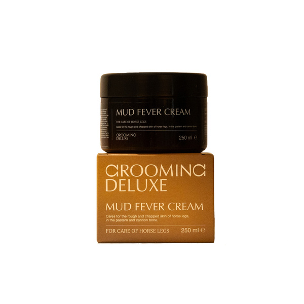 Krem ochronno-regenerujący na grudę i podrażnienia skóry nóg konia Grooming Deluxe Mud Fever Cream Plus