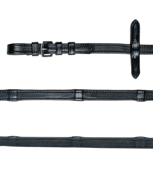 Wodze skórzano-gumowe ze stoperami Waldhausen X-Line