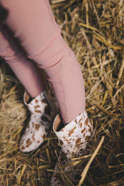 Dziewczęce legginsy jeździeckie z pełnym lejem silikonowym Kentucky Ridingwear Sammy Legging