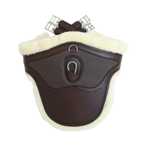 Popręg z fartuchem i futrem Kentucky Horsewear Special