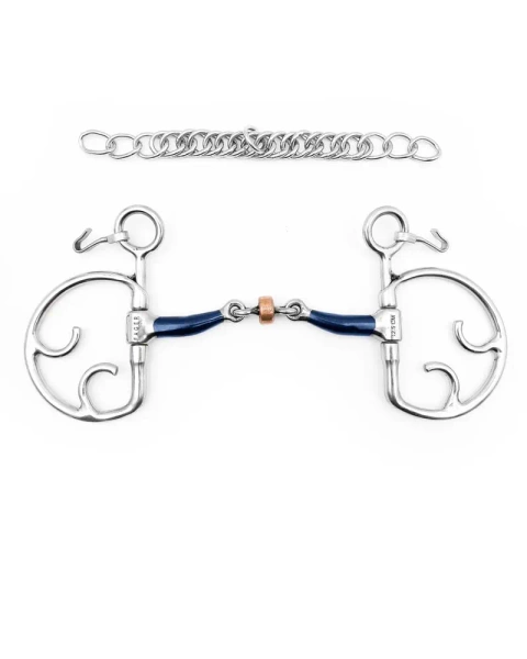 Kimblewick FAGER Julia Show Sweet Iron - podwójnie łamany