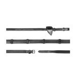 Wodze gumowe ze stoperami Dy'on US Collection US05C