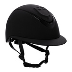 Kask jeździecki z szerokim daszkiem Equestro Embossed logo