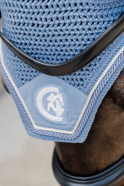 Nauszniki klasyczne Kentucky Horsewear 3D Logo Rope