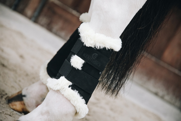 Ochraniacze z futrem Kentucky Horsewear Turnout Boots Air