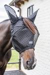 Maska przeciw owadom z uszami i ochroną nosa Kentucky Horsewear Heart