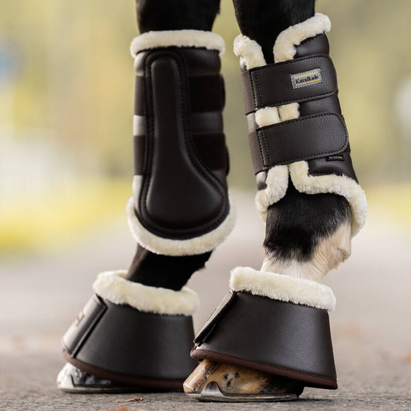 Kaloszki z futrem Kavalkade