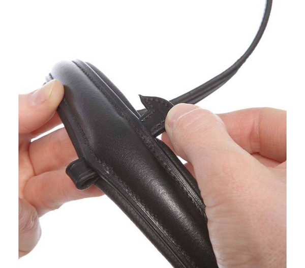 Ogłowie z anatomicznym nachrapnikiem Kavalkade Ivonne Combi