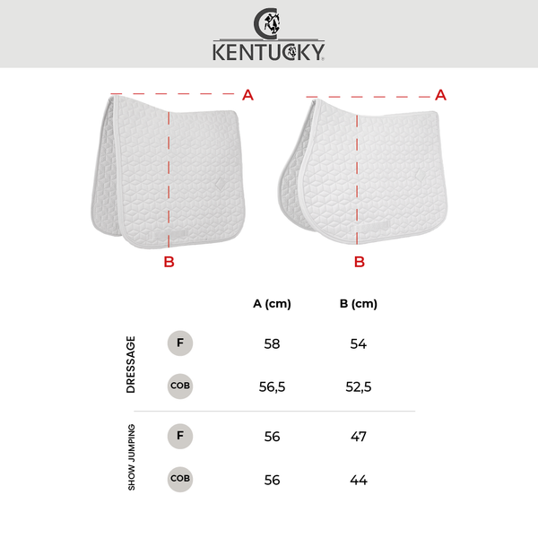 Czaprak ujeżdżeniowy Kentucky Horsewear 3D Logo Onion Quilt