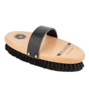 Szczotka dla jasnych koni z naturalnego włosia Waldhausen Exclusive