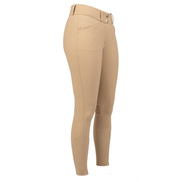 Damskie legginsy jeździeckie z pełnym lejem silikonowym Kentucky Ridingwear Riding Legging Classic