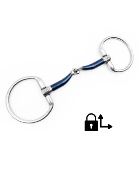 Wędzidło oliwkowe FAGER Felix - pojedynczo łamane