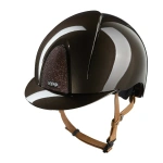 Kask jeździecki KEP Italia Smart Nova Polish Brown/Beige Star Brown