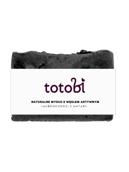 Naturalne mydło z węglem aktywnym dla psa Totobi