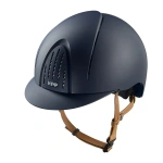 Kask jeździecki KEP Italia Smart Nova Textile Blue/Beige